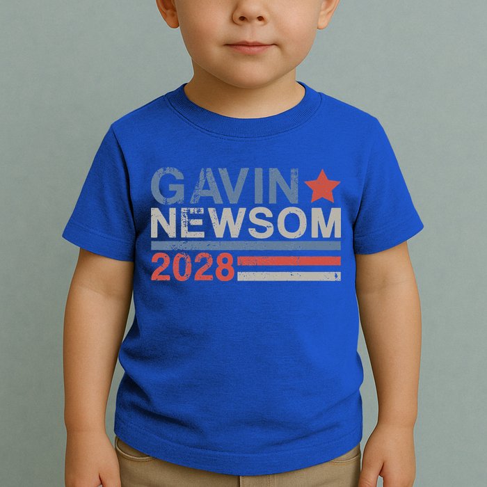 Gavin Newsom For President 2028 Toddler T-Shirt