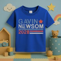 Gavin Newsom For President 2028 Toddler T-Shirt