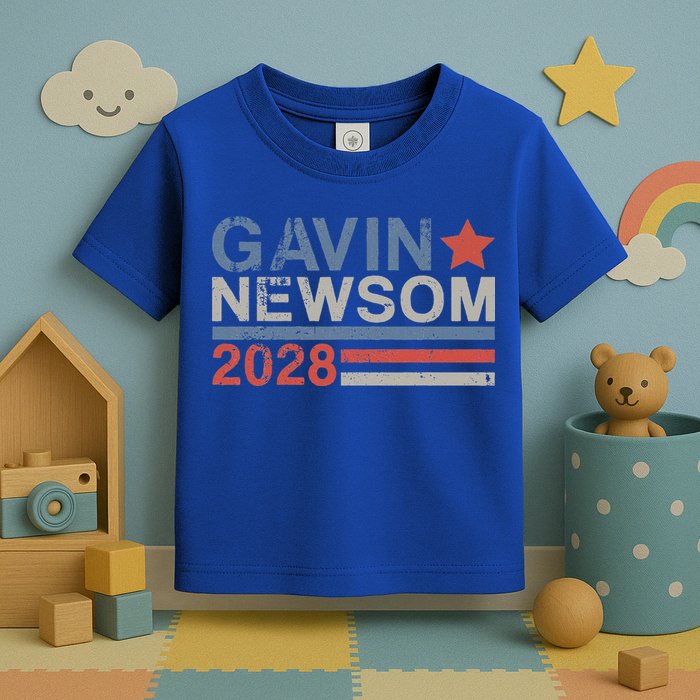 Gavin Newsom For President 2028 Toddler T-Shirt