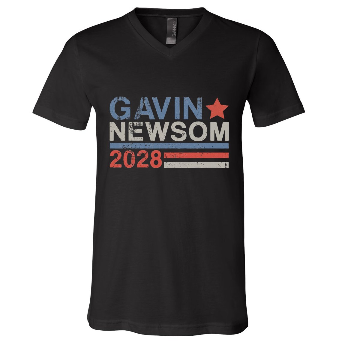 Gavin Newsom For President 2028 Gavin Newsom 2028 V-Neck T-Shirt