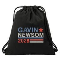 Gavin Newsom For President 2028 Gavin Newsom 2028 Drawstring Bag