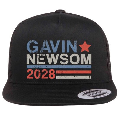 Gavin Newsom For President 2028 Gavin Newsom 2028 Flatbill Hat