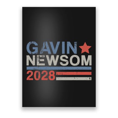 Gavin Newsom For President 2028 Gavin Newsom 2028 Poster