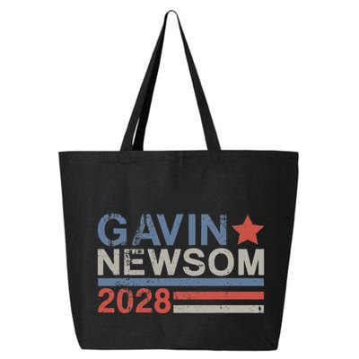 Gavin Newsom For President 2028 Gavin Newsom 2028 25L Jumbo Tote