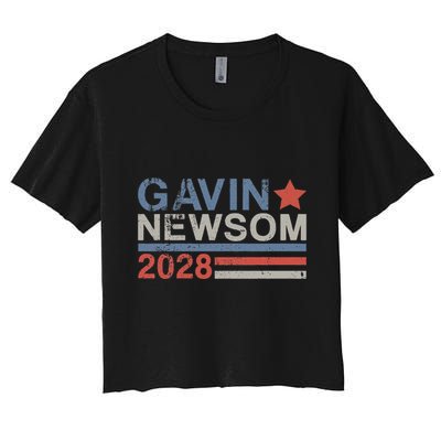 Gavin Newsom For President 2028 Gavin Newsom 2028 Crop Top