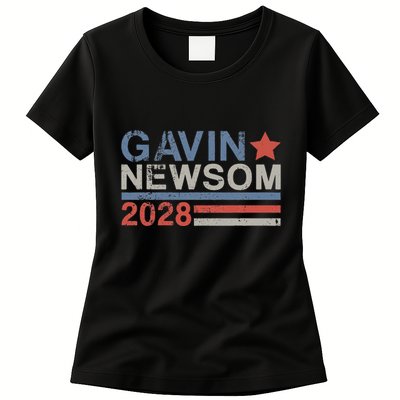 Gavin Newsom For President 2028 Gavin Newsom 2028 Womens T-Shirt