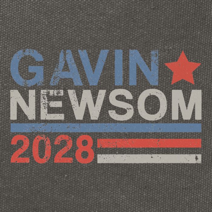 Gavin Newsom For President 2028 Gavin Newsom 2028 Cotton Canvas Backpack