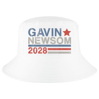 Gavin Newsom For President 2028 Vintage Gavin Newsom 2028 Cool Comfort Performance Bucket Hat