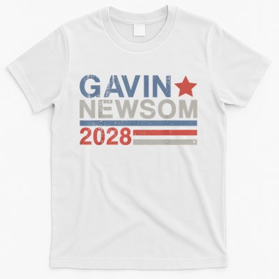 Gavin Newsom For President 2028 Vintage Gavin Newsom 2028 T-Shirt