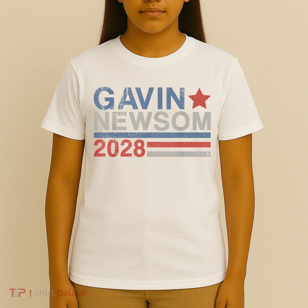 Gavin Newsom For President 2028 Vintage Gavin Newsom 2028 T-Shirt