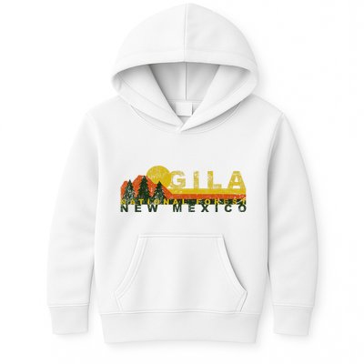 Gila National Forest Vintage Retro Kids Hoodie
