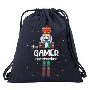 Gamer Nutcracker Family Matching Funny Pajama Drawstring Bag