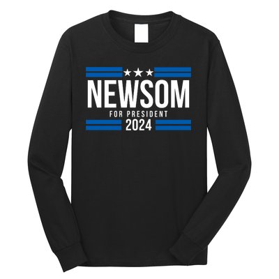 Gavin Newsom For President 2024 Gavin Newsom 2024 Long Sleeve Shirt