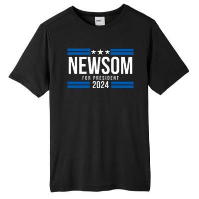 Gavin Newsom For President 2024 Gavin Newsom 2024 Tall Fusion ChromaSoft Performance T-Shirt