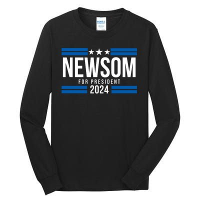 Gavin Newsom For President 2024 Gavin Newsom 2024 Tall Long Sleeve T-Shirt