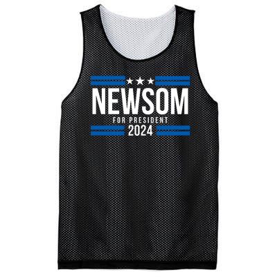 Gavin Newsom For President 2024 Gavin Newsom 2024 Mesh Reversible Basketball Jersey Tank