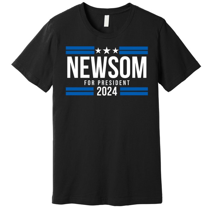 Gavin Newsom For President 2024 Gavin Newsom 2024 Premium T-Shirt