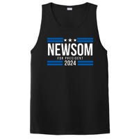 Gavin Newsom For President 2024 Gavin Newsom 2024 PosiCharge Competitor Tank