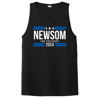 Gavin Newsom For President 2024 Gavin Newsom 2024 PosiCharge Competitor Tank