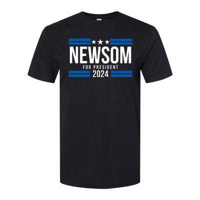 Gavin Newsom For President 2024 Gavin Newsom 2024 Softstyle CVC T-Shirt