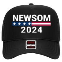 Gavin Newsom For President 2024 Gavin Newsom 2024 Vote Gavin Newsom High Crown Mesh Back Trucker Hat