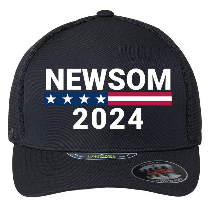 Gavin Newsom For President 2024 Gavin Newsom 2024 Vote Gavin Newsom Flexfit Unipanel Trucker Cap