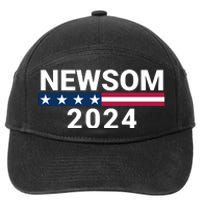 Gavin Newsom For President 2024 Gavin Newsom 2024 Vote Gavin Newsom 7-Panel Snapback Hat