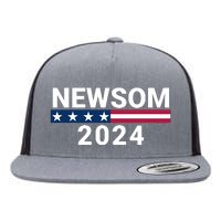 Gavin Newsom For President 2024 Gavin Newsom 2024 Vote Gavin Newsom Flat Bill Trucker Hat