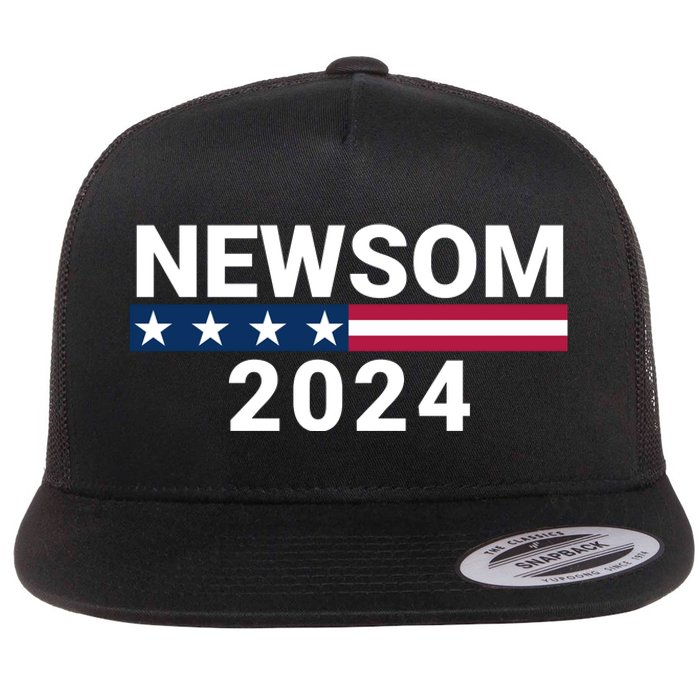 Gavin Newsom For President 2024 Gavin Newsom 2024 Vote Gavin Newsom Flat Bill Trucker Hat