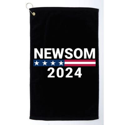 Gavin Newsom For President 2024 Gavin Newsom 2024 Vote Gavin Newsom Platinum Collection Golf Towel