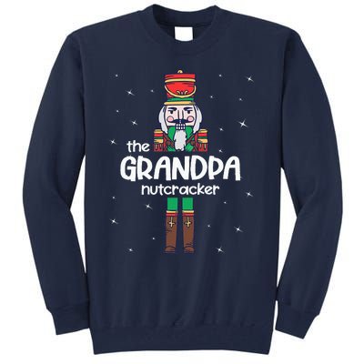 Grandpa Nutcracker Family Matching Funny Pajama Tall Sweatshirt