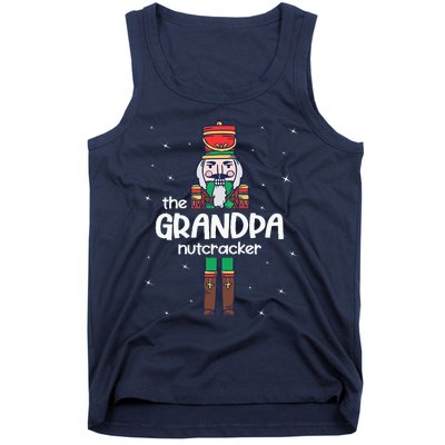 Grandpa Nutcracker Family Matching Funny Pajama Tank Top