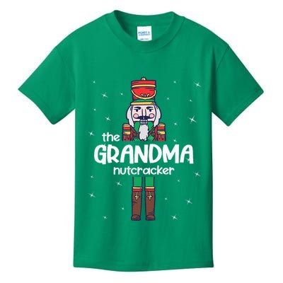 Grandma Nutcracker Family Matching Kids T-Shirt