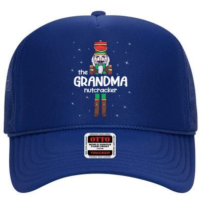 Grandma Nutcracker Family Matching High Crown Mesh Back Trucker Hat