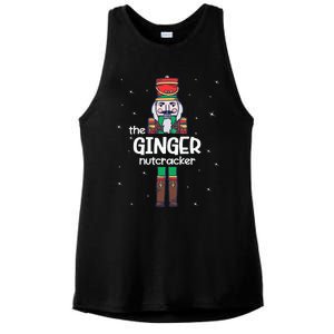 Ginger Nutcracker Family Matching Funny Pajama Ladies PosiCharge Tri-Blend Wicking Tank