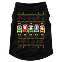 Golden Nutcracker Funny Jolly & Merry Ugly Christmas Doggie Tank