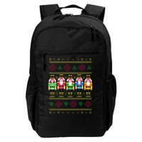 Golden Nutcracker Funny Jolly & Merry Ugly Christmas Backpack