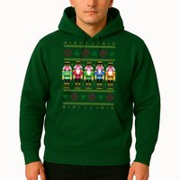 Golden Nutcracker Funny Jolly & Merry Ugly Christmas Hoodie