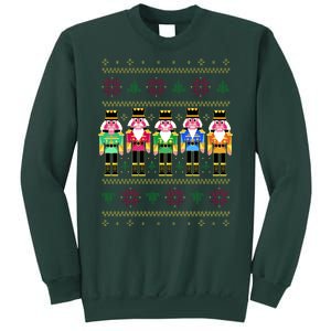 Golden Nutcracker Funny Jolly & Merry Ugly Christmas Sweatshirt