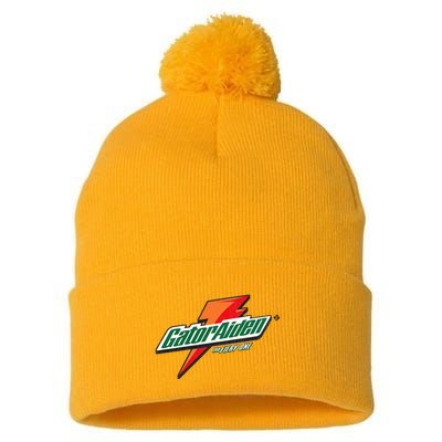 Gatoraiden Name Funny Aiden Meaning Personalized Pom Pom 12in Knit Beanie