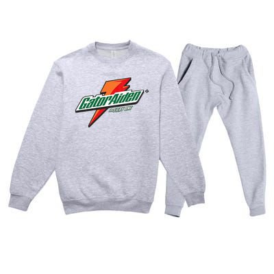 Gatoraiden Name Funny Aiden Meaning Personalized Premium Crewneck Sweatsuit Set