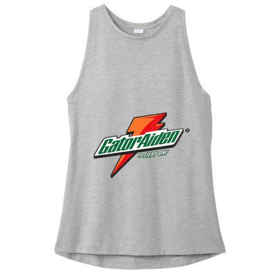 Gatoraiden Name Funny Aiden Meaning Personalized Ladies PosiCharge Tri-Blend Wicking Tank