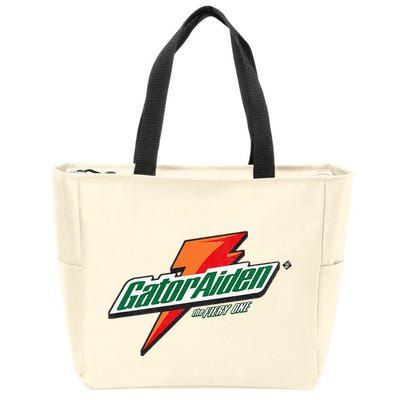 Gatoraiden Name Funny Aiden Meaning Personalized Zip Tote Bag
