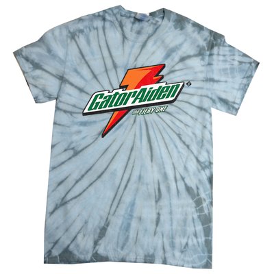 Gatoraiden Name Funny Aiden Meaning Personalized Tie-Dye T-Shirt