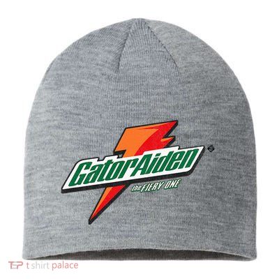Gatoraiden Name Funny Aiden Meaning Personalized Sustainable Beanie