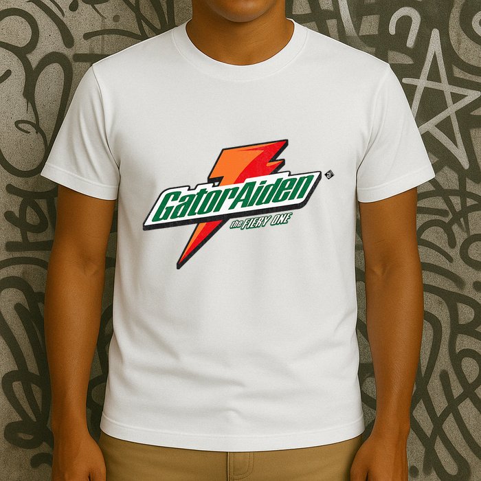 Gatoraiden Name Funny Aiden Meaning Personalized T-Shirt