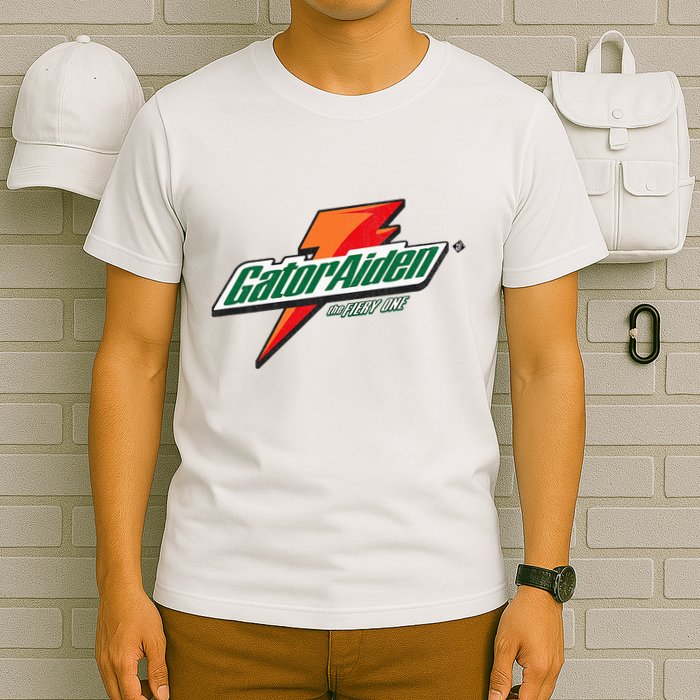 Gatoraiden Name Funny Aiden Meaning Personalized T-Shirt