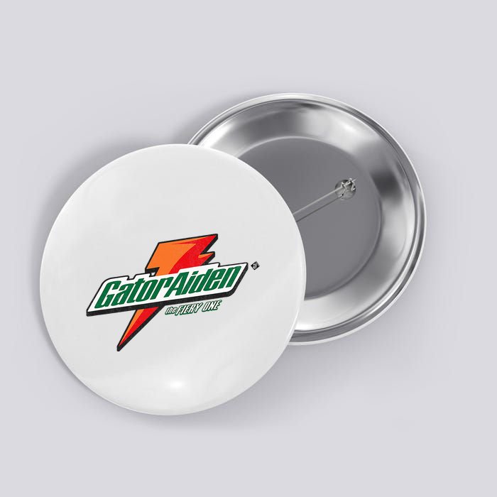 Gatoraiden Name Funny Aiden Meaning Personalized Button