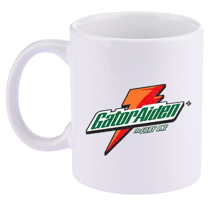 Gatoraiden Name Funny Aiden Meaning Personalized 11oz C Handle Ceramic Mug