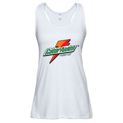 Gatoraiden Name Funny Aiden Meaning Personalized Ladies Essential Flowy Tank
